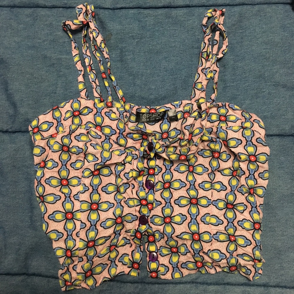 Topshop summer crop top
